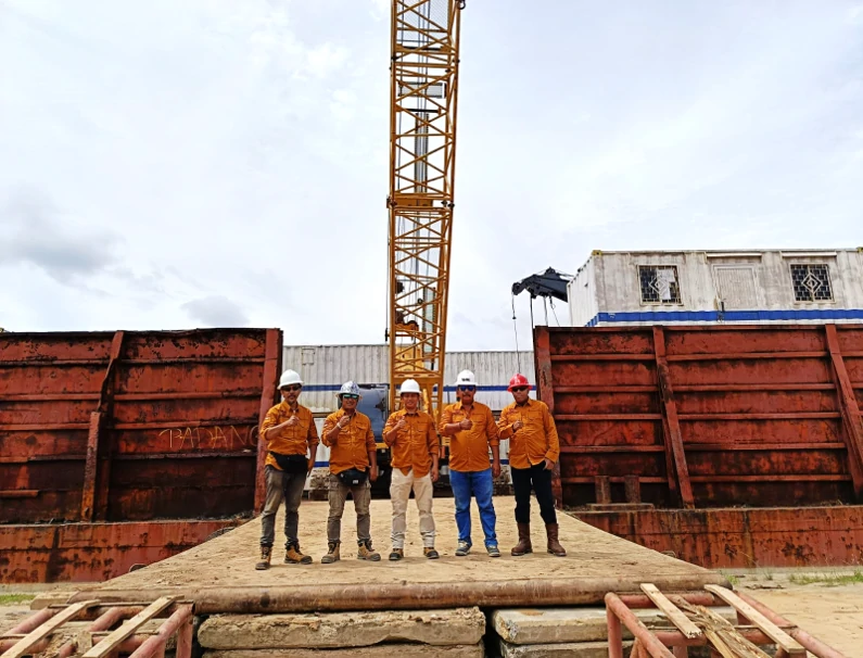 Rig moving Pertamina Drilling Service